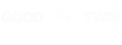 Good Twin Wine Logo White